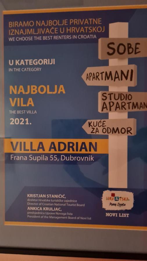 Villa Adrian Dubrovnik Ngoại thất bức ảnh